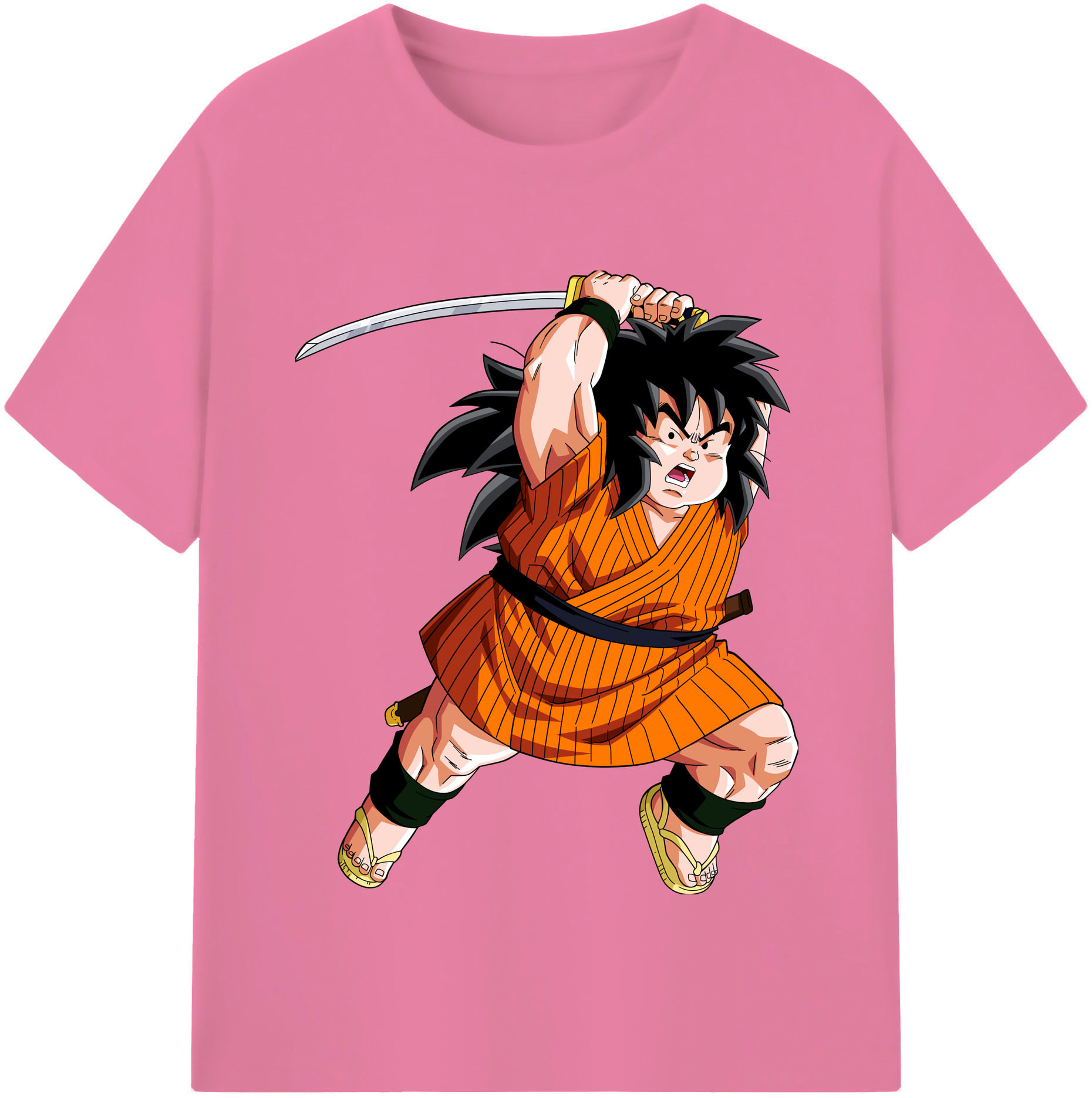 （画像用） ドラゴンボール やじろべえ DRAGON BALL Yajirobe 綿100％半袖Tシャツ（フロントプリント）